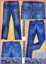 CAMBIO Liu jeans broek met een draak borduursel maat 36, Blauw, W28 - W29 (confectie 36), Ophalen of Verzenden, Zo goed als nieuw