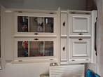 Witte buffetkast, Huis en Inrichting, Kasten | Buffetkasten, Ophalen, 100 tot 150 cm, 200 cm of meer, Zo goed als nieuw