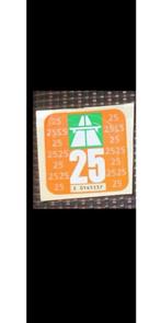 Vignet  Zwitserland 2025 geldig t/m januari 2026, Drie personen of meer