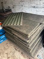Rubberen tegels 100x50 4,5 cm, Ophalen of Verzenden, Zo goed als nieuw, Rubber, Overige typen