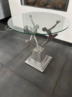 Art Deco Salontafel Dansende Figuren, Minder dan 45 cm, Minder dan 55 cm, Gebruikt, Rond