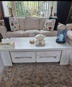 Witte salontafel met lades, Ophalen of Verzenden