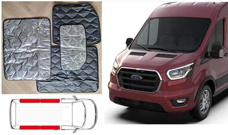 Raamisolatie woongedeelte Ford transit Black Line uitvoering, Caravans en Kamperen, Kampeeraccessoires, Nieuw, Ophalen of Verzenden