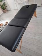 Nieuwe, volledig opklapbare massagetafel, Ophalen, Zwart, Nieuw, Metaal