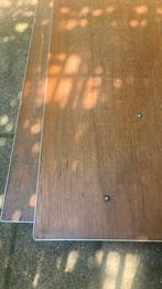Vintage tafelblad 2x, Ophalen, Gebruikt, 100 tot 150 cm, 50 tot 100 cm