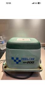 Profesional Japanese Hiblow HP-200 Luchtpomp, Verzenden, Zo goed als nieuw, Vijverpomp