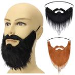 Nep Baard Met Snor Heren Mannen Namaak Baardje, Sieraden, Tassen en Uiterlijk, Uiterlijk | Haarverzorging, Verzenden, Nieuw, Pruik of Haarverlenging