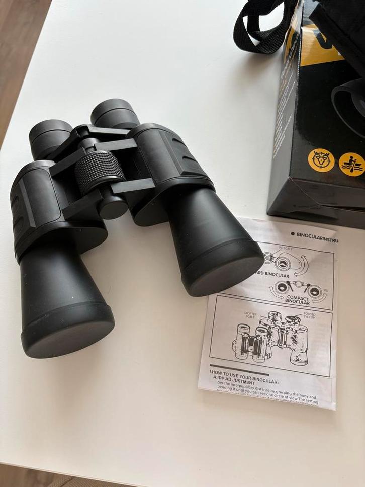 Verrekijker - Ideaal voor Natuur en Reizen, Audio, Tv en Foto, Optische apparatuur | Verrekijkers, Nieuw, Porro (met knik), 8 tot 12x