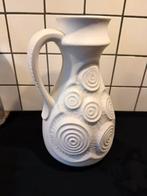 Retro vintage relief vaas fat lava, Ophalen of Verzenden