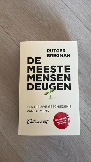 Rutger Bregman - De meeste mensen deugen beschikbaar voor biedingen