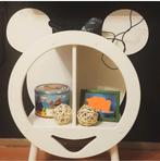 Boekenkast Mickey Mouse, 68x59x21,6 cm wit en houtkleu, Ophalen, Zo goed als nieuw