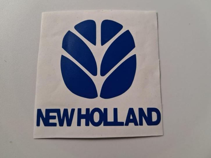 New Holland logo vinyl sticker, Verzamelen, Stickers, Nieuw, Verzenden