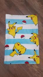 Pokémon Pikachu fleeceplaid, Ophalen of Verzenden, Zo goed als nieuw, Kleed of Kussen