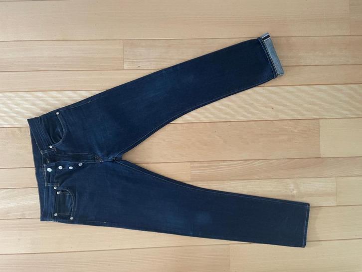 Fortela - Selvedge jeans (W31 = waist 40,5 cm), Kleding | Heren, Spijkerbroeken en Jeans, Zo goed als nieuw, W32 (confectie 46) of kleiner