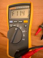 Fluke 114 True-RMS Multimeter, Doe-het-zelf en Verbouw, Meetapparatuur, Ophalen of Verzenden, Zo goed als nieuw, Multimeter