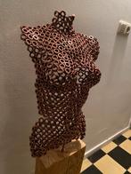 Metalen Beeld - Vrouwelijke Torso, Antiek en Kunst, Ophalen