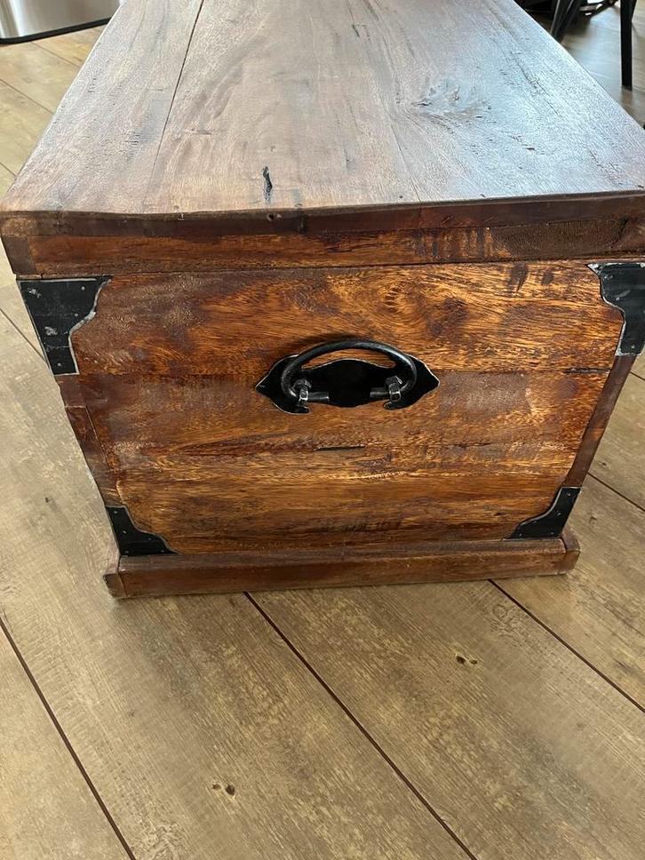 Robuuste Landelijke Kist / Opbergkist, Huis en Inrichting, Woonaccessoires | Kisten, Gebruikt, Minder dan 50 cm, 50 tot 75 cm
