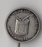 Groot Ammers Drumband Euterpe speldje, Verzamelen, Gebruikt, Niet vindbaar, Niet vindbaar, Speldje of Pin