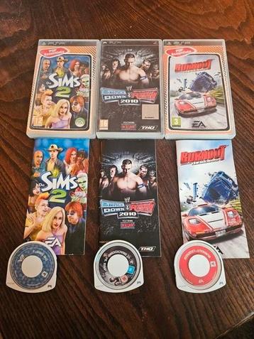 3 PSP games (HOL) beschikbaar voor biedingen