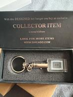 NAC sleutelhanger hologram kristalglas, Ophalen of Verzenden, Zo goed als nieuw