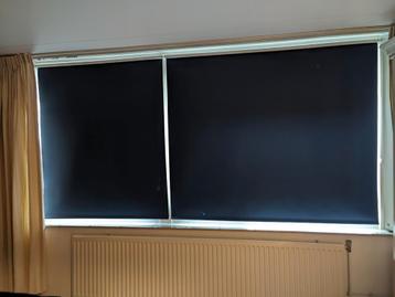 2 stuks Soluna rolgordijn verduisterend V12 uni donkerblauw beschikbaar voor biedingen