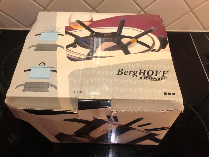 t.k.Berghoff Germany kookpan fonduepan 20cm INDUCTIE Nieuw, Huis en Inrichting, Keuken | Potten en Pannen, Nieuw, Kookpan of Snelkookpan