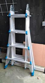 4x4 trap-ladder, Doe-het-zelf en Verbouw, Ladders en Trappen, Ophalen of Verzenden, Zo goed als nieuw, 4 meter of meer