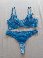 BH Setje, blauw, XL, Ophalen of Verzenden, Blauw