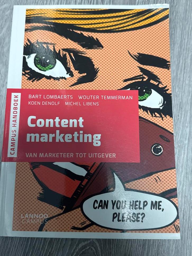 Content Marketing Handboek - Van Marketeer tot Uitgever, Boeken, Economie, Management en Marketing, Zo goed als nieuw, Economie en Marketing