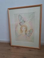 Schilderij met  vlinders, Ophalen of Verzenden