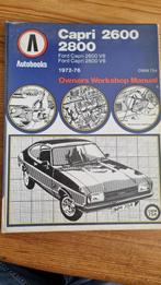 Capri 2600 2800 V6 Owners Manual, Ophalen of Verzenden