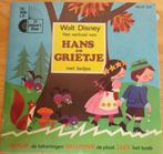 Hans en Grietje > Boekje & single, Cd's en Dvd's, Vinyl Singles, Gebruikt, 7 inch, Single, Ophalen of Verzenden