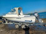 Beekman Fish-cabin 540 met yamaha100 en trailer, 70 pk of meer, Benzine, Buitenboordmotor, Polyester