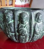 Oude en unieke pot met de 12 Apostelen - handgemaakt, Antiek en Kunst, Ophalen of Verzenden