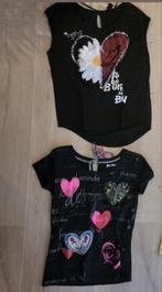 2x desigual t-shirt maat M, Maat 38/40 (M), Ophalen of Verzenden, Zo goed als nieuw, Korte mouw