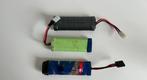 3x accu o.a. Traxxas 1/10 rc auto, Ophalen of Verzenden, Gebruikt, Elektro, Auto offroad