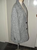 Clockhouse tussenjas, jas mantel maat 44 wollige optiek, Zwart, Maat 42/44 (L), Ophalen of Verzenden, Zo goed als nieuw