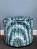 Luxe hocker met Designers Guild stof gestoffeerd, Huis en Inrichting, Ophalen of Verzenden, Zo goed als nieuw, Rechthoekig, Stof
