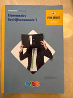 Elementaire Bedrijfseconomie 1 - MBO Niveau 3&4, Ophalen of Verzenden, Zo goed als nieuw, VMBO, Bedrijfseconomie of M&O