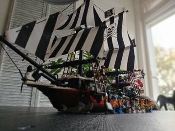 LEGO 6286 Skull's Eye Schooner met doos en inlay  beschikbaar voor biedingen