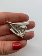 Z117 Prachtige zilveren TEKA broche, 4 tot 7 cm, Ophalen of Verzenden, Zo goed als nieuw, X