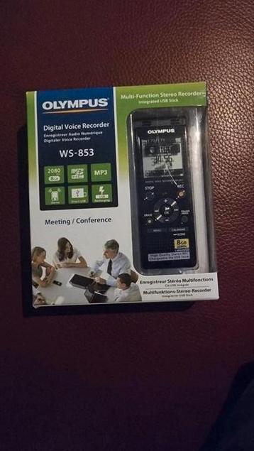 Olympische WS-853 voicerecorder - Perfecte opnamekwaliteit! beschikbaar voor biedingen