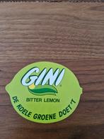 2021 Gini Bitter Lemon Sticker, Verzamelen, Ophalen of Verzenden, Gebruikt, Overige typen