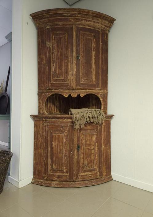 Antieke Zweedse kast hoekkast AFGEPRIJSD!, Antiek en Kunst, Curiosa en Brocante, Ophalen