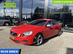 Volvo S60 1.6 T3 R-Design|17"|Trekhaak|Camera|Stoelverwarmin, Voorwielaandrijving, Zwart, 4 cilinders, 150 pk