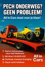Sleepdienst/Transport  NL&Europa 24/7, Diensten en Vakmensen, Verhuur | Auto en Motor, Personenauto