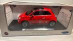 Fiat 500 red welly 1.18, Ophalen of Verzenden, Welly, A, A