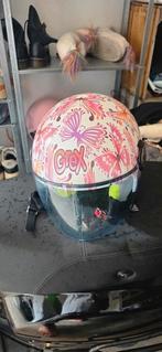 Super leuke kinder helm, zgan, maat xxs (3/4jr), Fietsen en Brommers, Brommerhelmen, Ophalen of Verzenden, Zo goed als nieuw, Extra small of kleiner