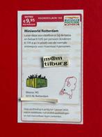 Voordeelbon 146 Miniworld Rotterdam entree €9,95 p.p., Drie personen of meer, Kortingsbon, Overige typen