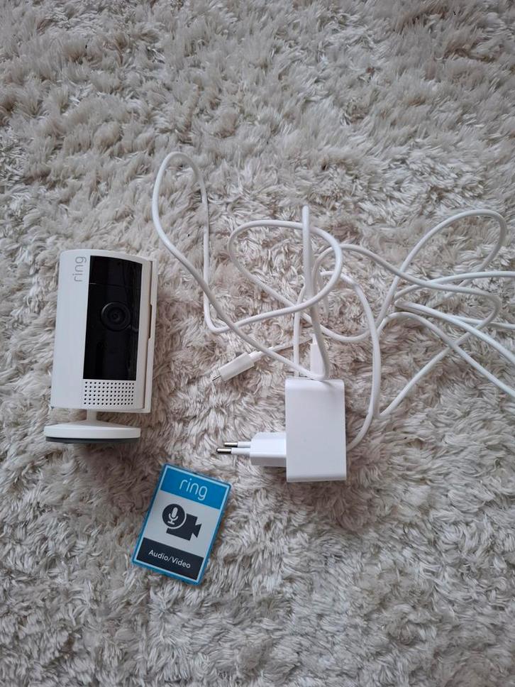 2x Ring Indoor Cam 2nd Gen, Audio, Tv en Foto, Videobewaking, Zo goed als nieuw, Ophalen of Verzenden